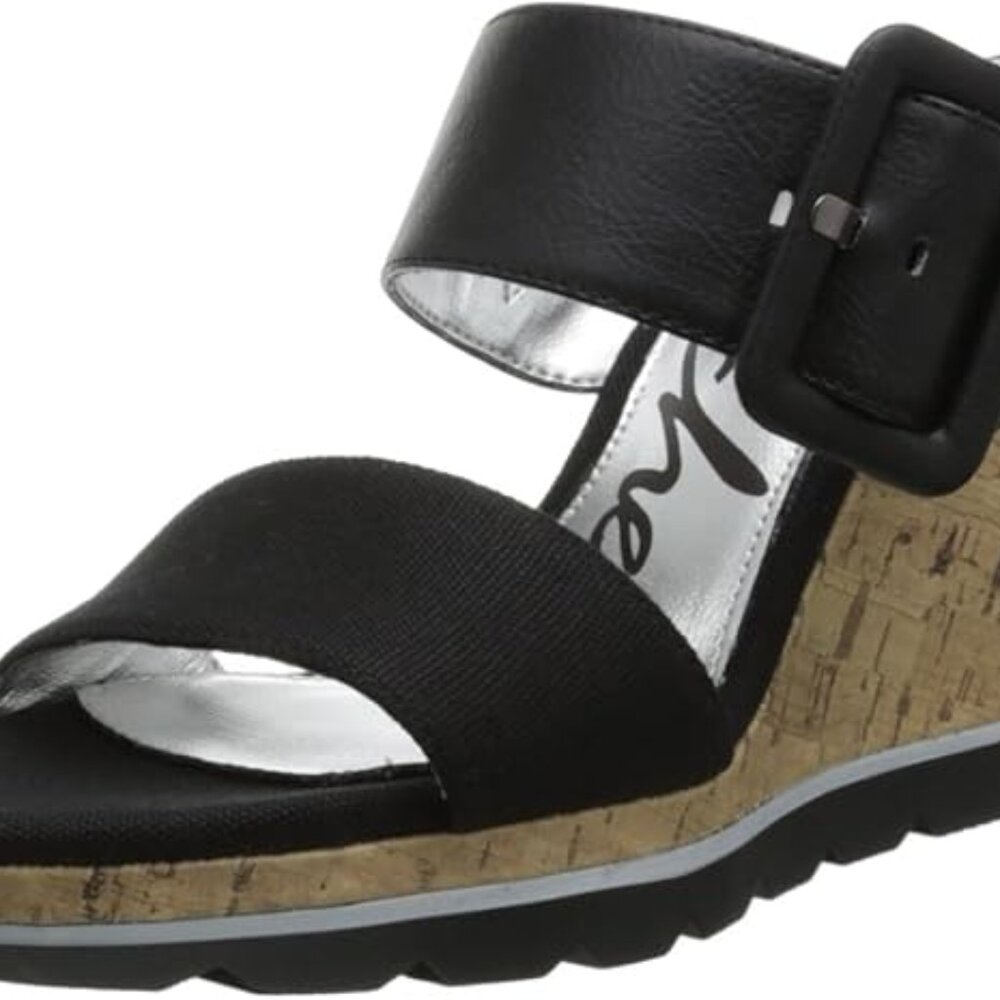 Skechers Luxe Fresh Spirit Cork Wedge Sandals Size 9